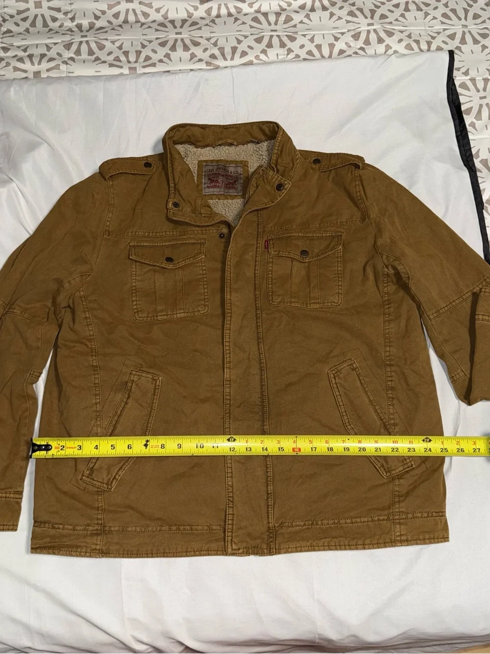 Levi’s Military Sherpa-Lined Field Jacket - Men Size XL